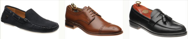 Herring Shoes shoe collection for men in the UK looking for classic footwear