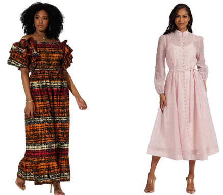 imagen de la web de especially yours de vestidos de la marca