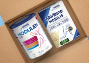 prodotti in una scatola da acquistare a basso costo con un codice sconto Nestlé Health Science