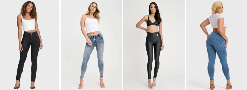 An example of some of the pants you can save on with a Freddy voucher code from Love Discount Vouchers