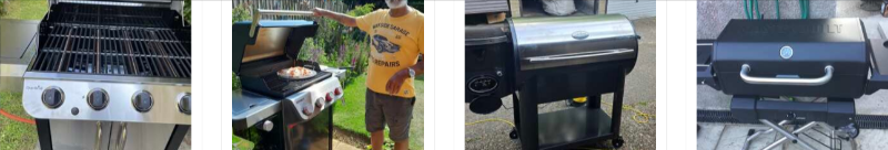 BBQ World accessories and bbqs stands on their website used by customers