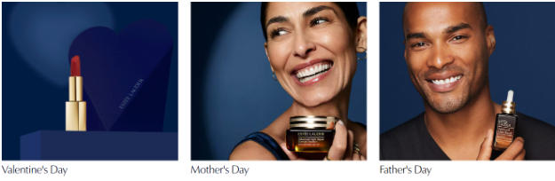 Estee Lauder seasonal events to save up to 50%