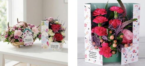 Spoil your loved one with sentimental Flowercards