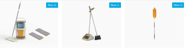 Joseph Joseph three products for an ultra clean home