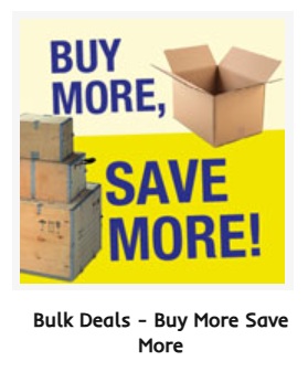 The Davpack bulk deals banner from their website.