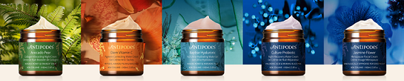 image showing Antipodes skincare products