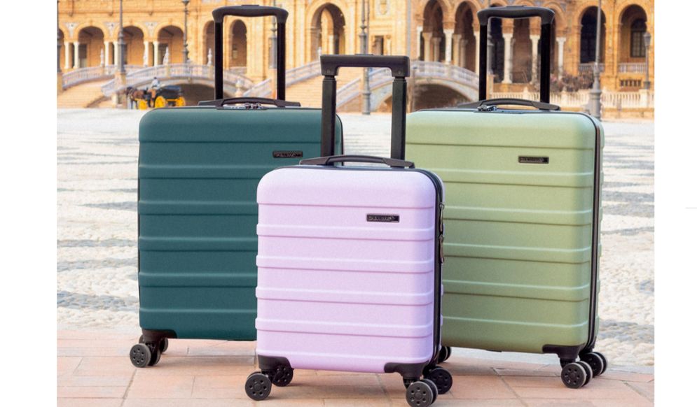 3 Cabin-Max-Cabin-Suitcases-Carry-On-Luggage, green, olive and lilac