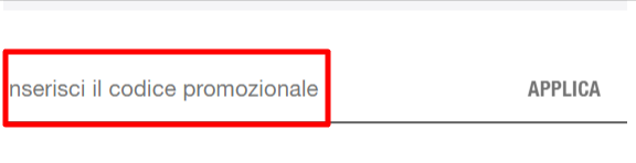 carrello del sito ufficiale Patrizia Pepe dove poter inserire un codice sconto Patrizia Pepe