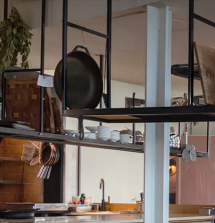 A kitchen furnished with products from Artemest