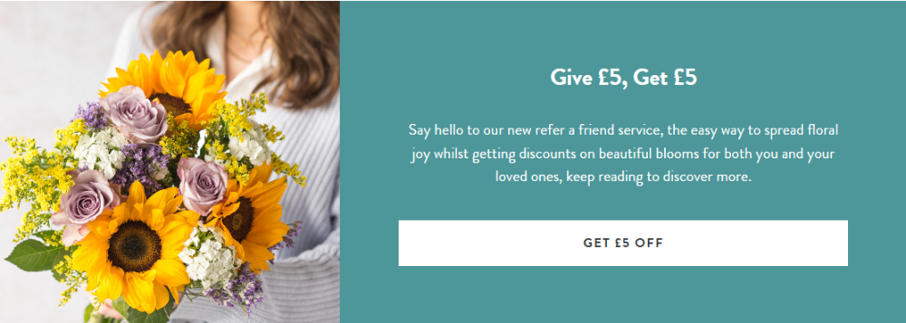 The Bunches Refer a Friend information page from the Bunches website.