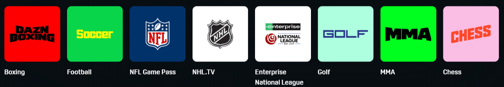 DAZN products you can save on