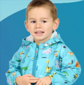 bambino con impermeabile da poter acquistare a basso costo con un codice sconto PERLETTI