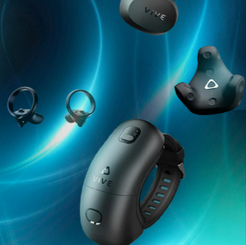 Different HTC VIVE accessoriesand gadgets