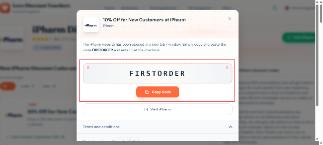 reveled 10% discount on your first order when you shop as a new customer.