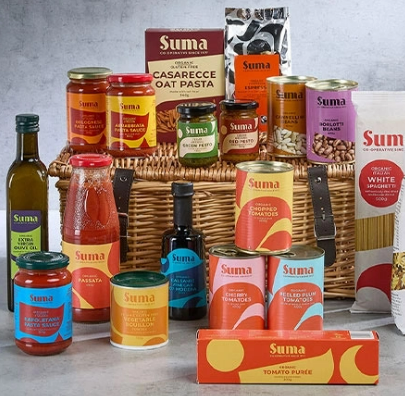 A variety of food items from Ethical Superstore