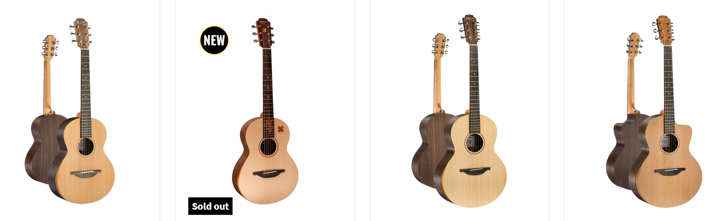 Best-selling Sheeran Guitars’ guitars up for grabs at the Sheeran Guitars store