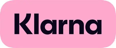 Das Klarna-Logo mit schwarzer Aufschrift auf pinkem Hintergrund