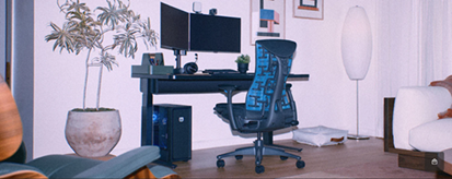 image showing a Herman Miller gamer chair