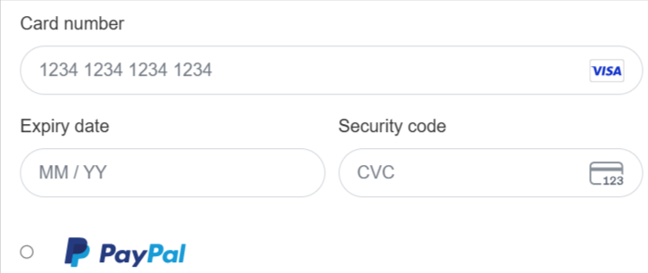 The Attractiontix checkout page