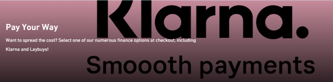 Klarna logo, buy now pay later