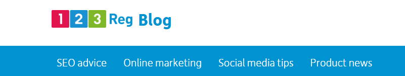 All the topics that you can read on 123 Reg's online blog