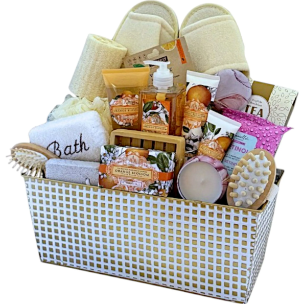 Gift ideas for moms’ first Mother’s Day: The Evening Spa Set from Canada's Gift Baskets