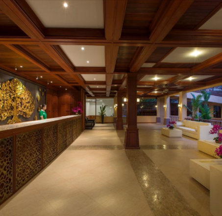 The Chanalai Garden Resort reception