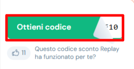 codice sconto Replay da poter ottenere per risparmiare direttamente sulla piattaforma ufficiale Replay