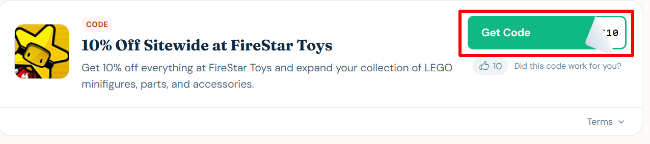10% off everything at FireStar Toys and expand your collection