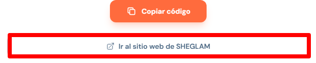 enlace al sitio web de sheglam desde love coupons