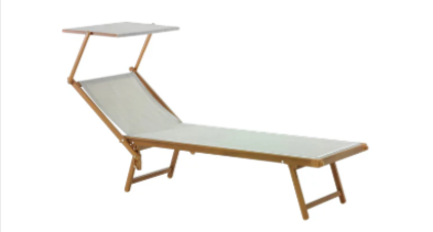 lettino prendisole da poter comprare a basso costo con un codice sconto Happy Casa Store