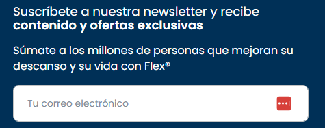 imagen de la web de flex. es para suscribirse