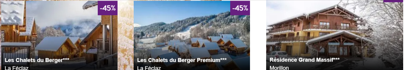 Browse and book your favourite Ski France location with ease.