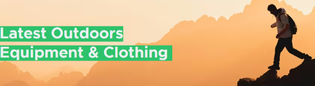 A man walking on rock on a orange background