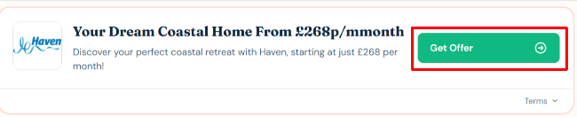 Your Dream Coastal Home From £268per month at Haven in the UK