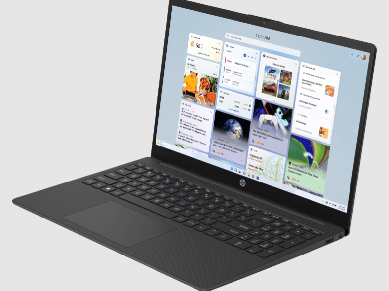Best cheap laptops: The HP Laptop 15 in the colour jet black