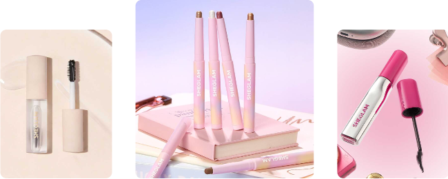 THREE GORGEOUS SHEGLAM Ireland beauty products