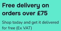 The City Plumbing free delivery banner from their website