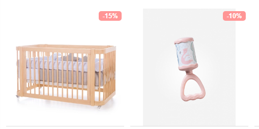 descuentos de disbaby de la web con ejemplo de productos