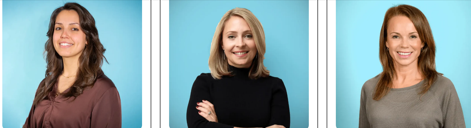 three female nutritionists ao are part of the Alyve journey