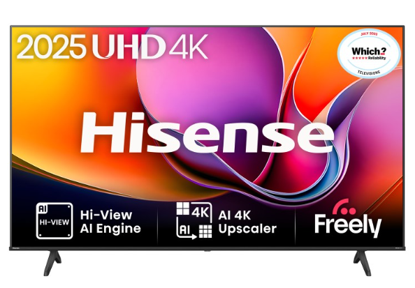 Deals on TVs for Black Friday: Hisense A6QTUK 55-inch Smart 4K Ultra HD TV