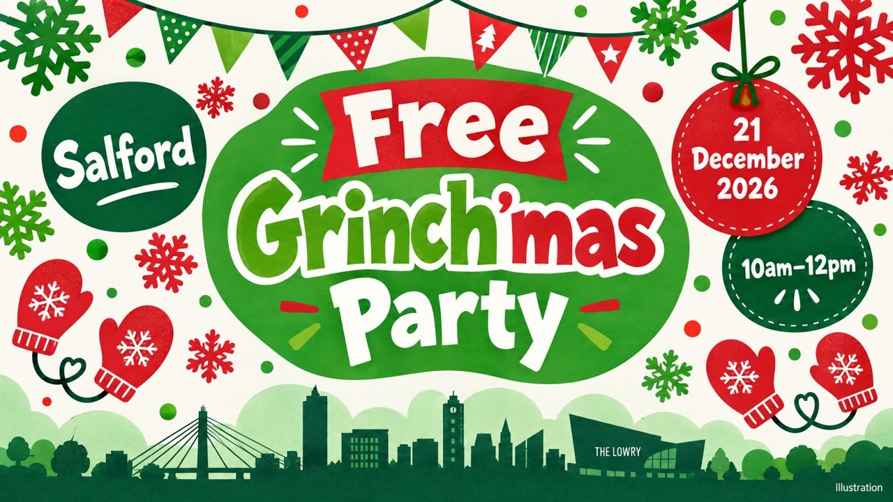 Free Children’s Grinchmas Party at Kargo MKT, Salford