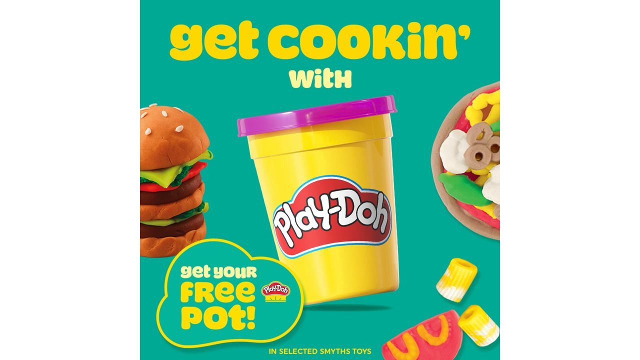 Free Play-Doh Pot at Smyths Get Cooking Events in October
