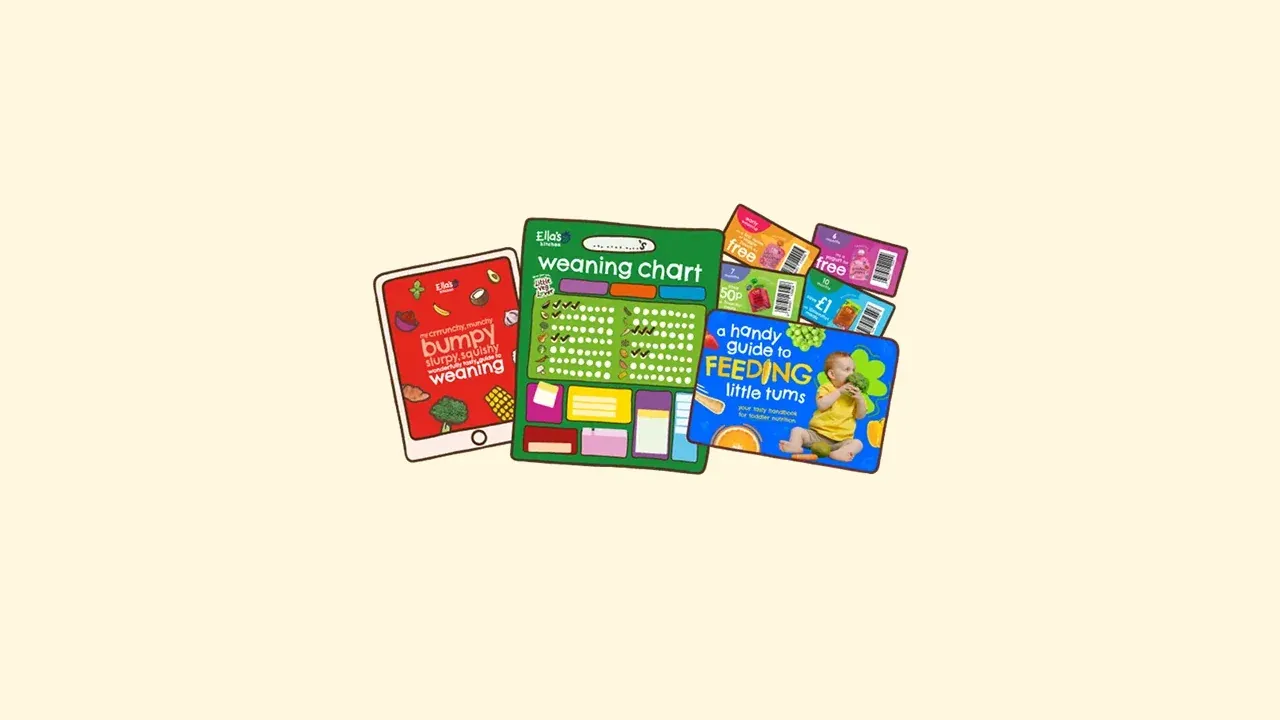 Free Ella’s Kitchen Weaning Chart and Vouchers by Post
