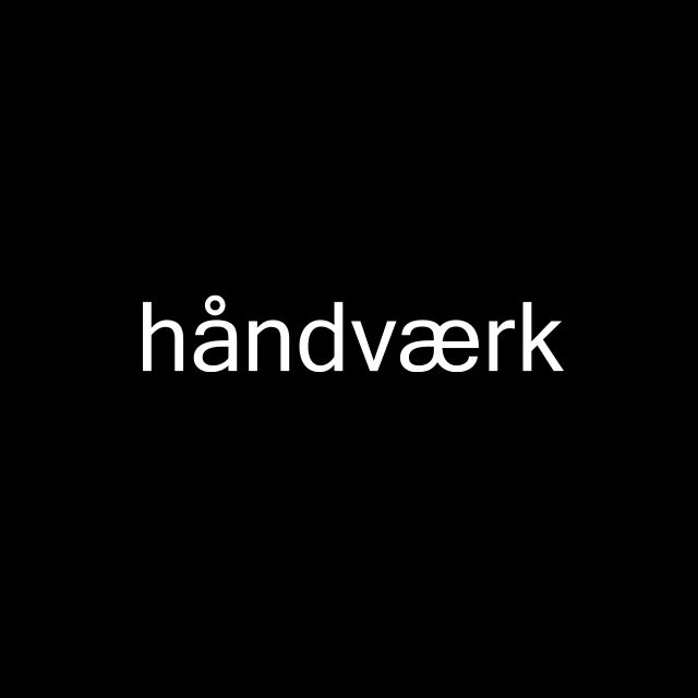 Handvaerk